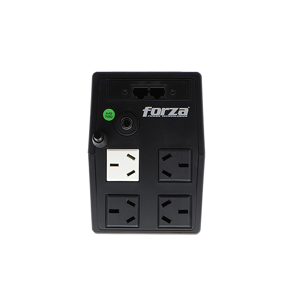 NT-752 A FORZA                                                        | UPS INTERACTIVA FORZA NT-752 A 750VA/375W 4 IRAM RJ45 TORRE COMP-220V                                                                                                                                                                                     